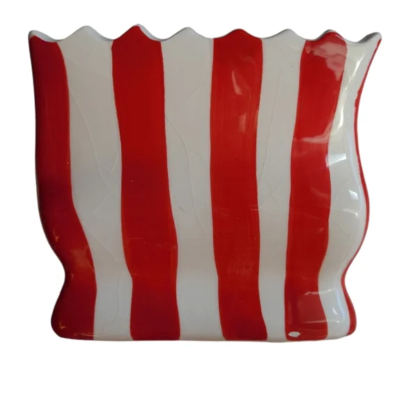 Stokes Square Ceramic Popcorn Container - Picture 5 of 13